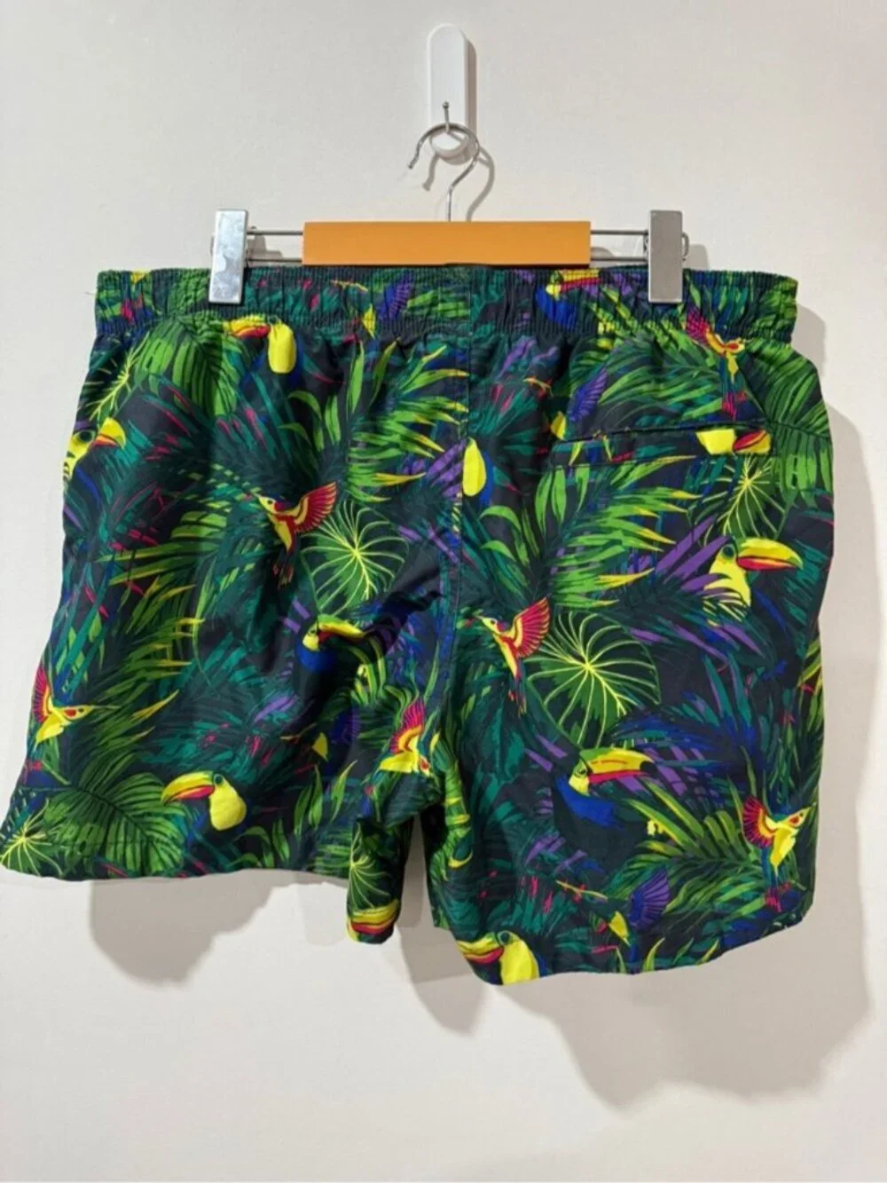 H&M Tropical Print Swim Shorts Size L